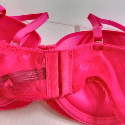 Sujetador convertible Steve Madden con correas extraíbles corazón rosa nuevo con etiquetas para mujer talla 36C - Imagen 5 de 11
