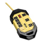 Tripp Lite TLM812GF 8-Outlet Safety Power Strip w/ GFCI Plug - Yellow/Black New