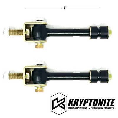 Kryptonite Heavy Duty Sway Bar End Links 0-2'' Lift 2001-2009 Hummer H2 & H2 SUTs