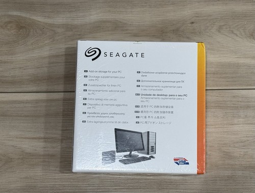 *NEW* Seagate Expansion 8 TB Desktop External Hard Drive (STEB8000100) - Afbeelding 2 van 2