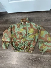 Vintage 50s Italian M29 Telo Mimetico San Marco Camo Smock Jacket Fits Sz L