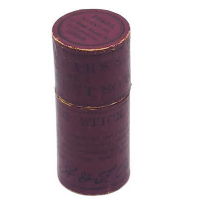 A&F Pears Shaving Stick Antique Package Advertising Packaging English UK Vtg