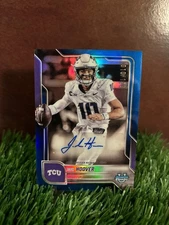 2025 Bowman U Chrome Josh Hoover #BCA-JHO Blue Refractor Auto 10/150 (RC,AU)