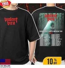 Violent Vira Chasing Ghosts North American Tour 2025 Part 2 Tour Dates Tshirt