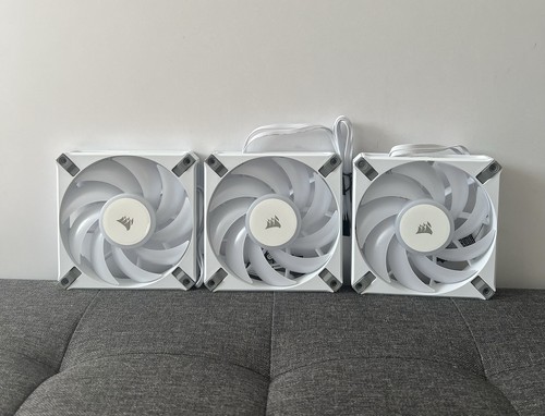 CORSAIR iCUE H150i ELITE LCD XT 3x120mm CPU-Flüssigkeitskühler in weiß - Afbeelding 8 van 10