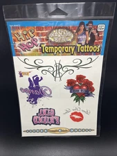 Hip Hop - Old School Temporary Tattoos (6” X 8.5”) Forum Novelties Inc