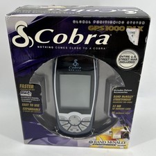 Cobra GPS 1000 DLX Portable Navigation System 32MB Memory NIB