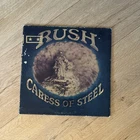 Rush Caress of Steel Vinyl LP Record UK Pressing Mercury VG+