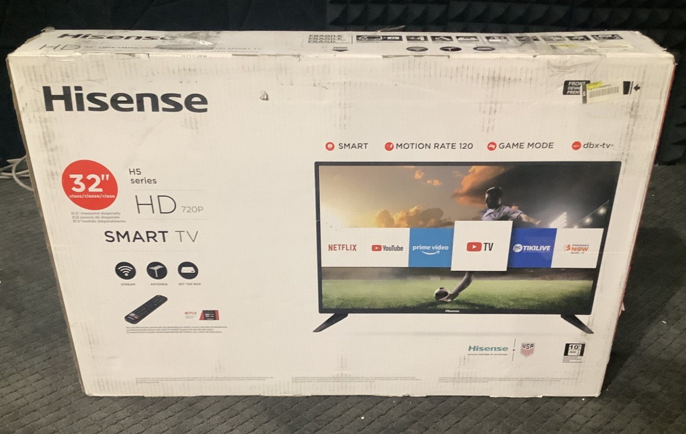 Hisense 32" LED LCD TV 720p 32H5408 💚❤️💚❤️ NEW! OPEN BOX! 💚❤️💚❤️