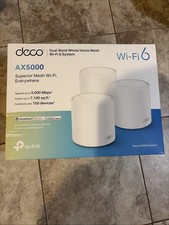 TP-Link - Deco X5000 - AX5000 Whole Home Mesh Wi-Fi 6 System - White