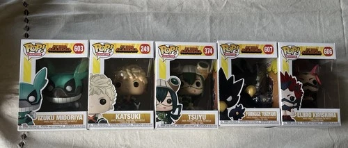 My Hero Academia Funko Pop Set Of Five