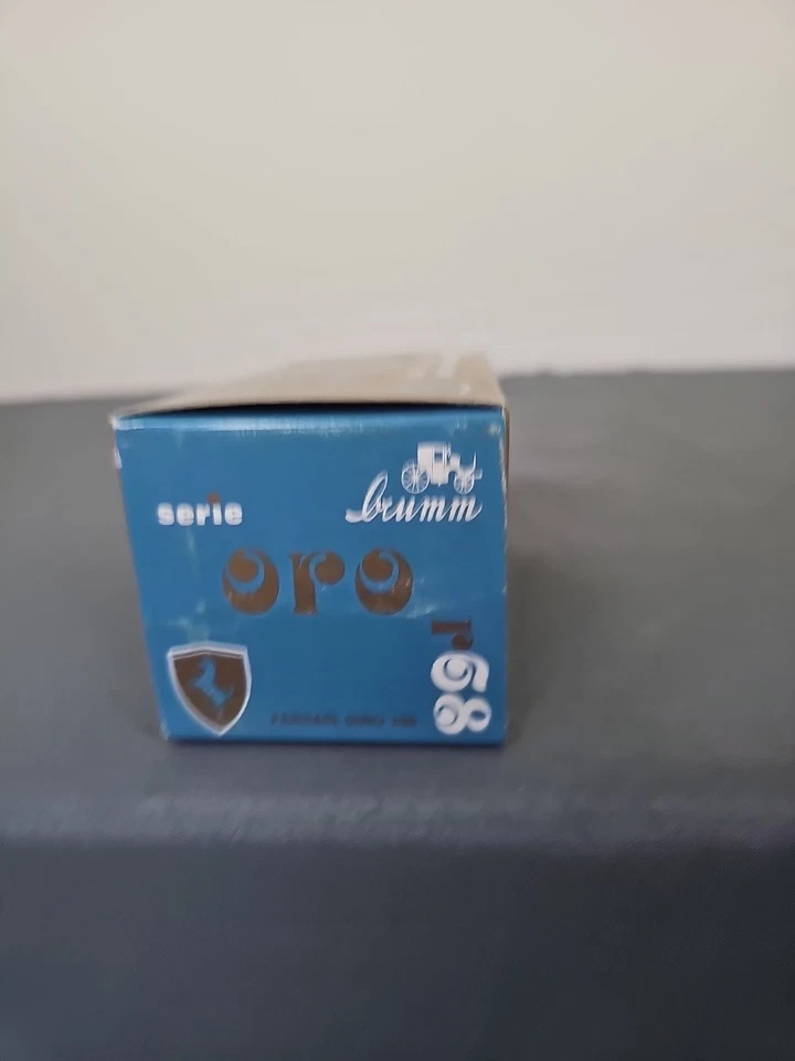 Coche modelo diecast vintage Brumm 1/43 - Ferrari Dino D246 1957 rojo #2 R68 Foto 3 de 4