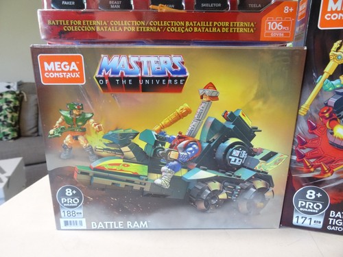 NEW HUGE Lot Mega Construx Masters of the Universe Figure & VEHICLE HE-MAN MOTU - Picture 6 of 12