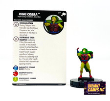 Marvel Heroclix King Cobra 014 w/ Card The Mighty Thor Set