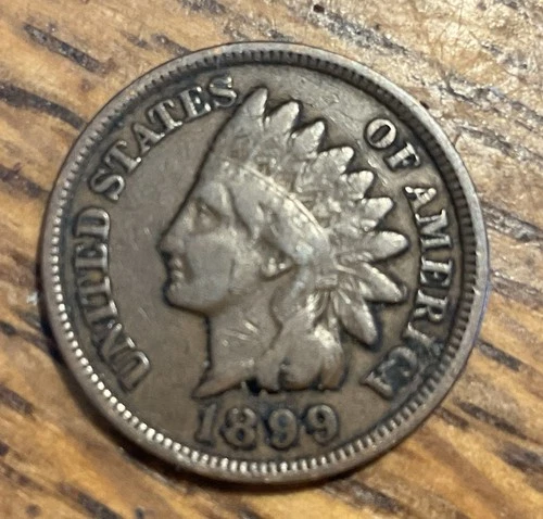 1899 Indian Head Cent,  Fine Plus