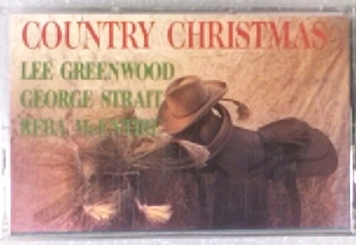 Country Christmas - George Strait, Reba McEntire Cassette Tape 1991 VTG FreeShip - Picture 1 of 4