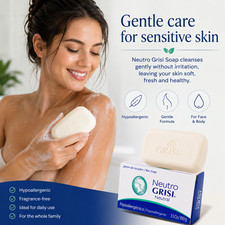 Neutro Grisi Neutral Soap 3.5oz Gentle Cleans...