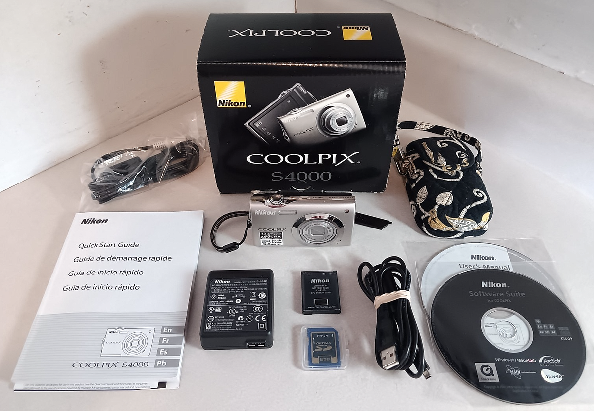動作確認済】Nikon Coolpix S4000 ゴールド18941104 【公式通販】