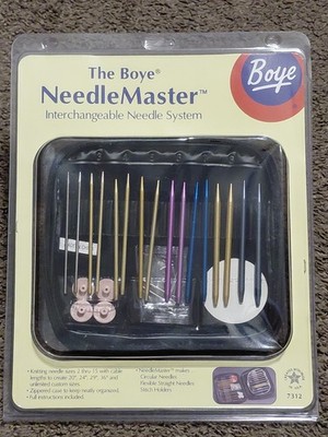 Boye NeedleMaster Interchangeable Needle System With Case Sizes 2-15 #7312