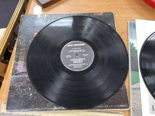 Vintage Elton John 8 Schallplatten Sammlung Vinyl Nachlass Lot gemischt - Bild 9 von 9