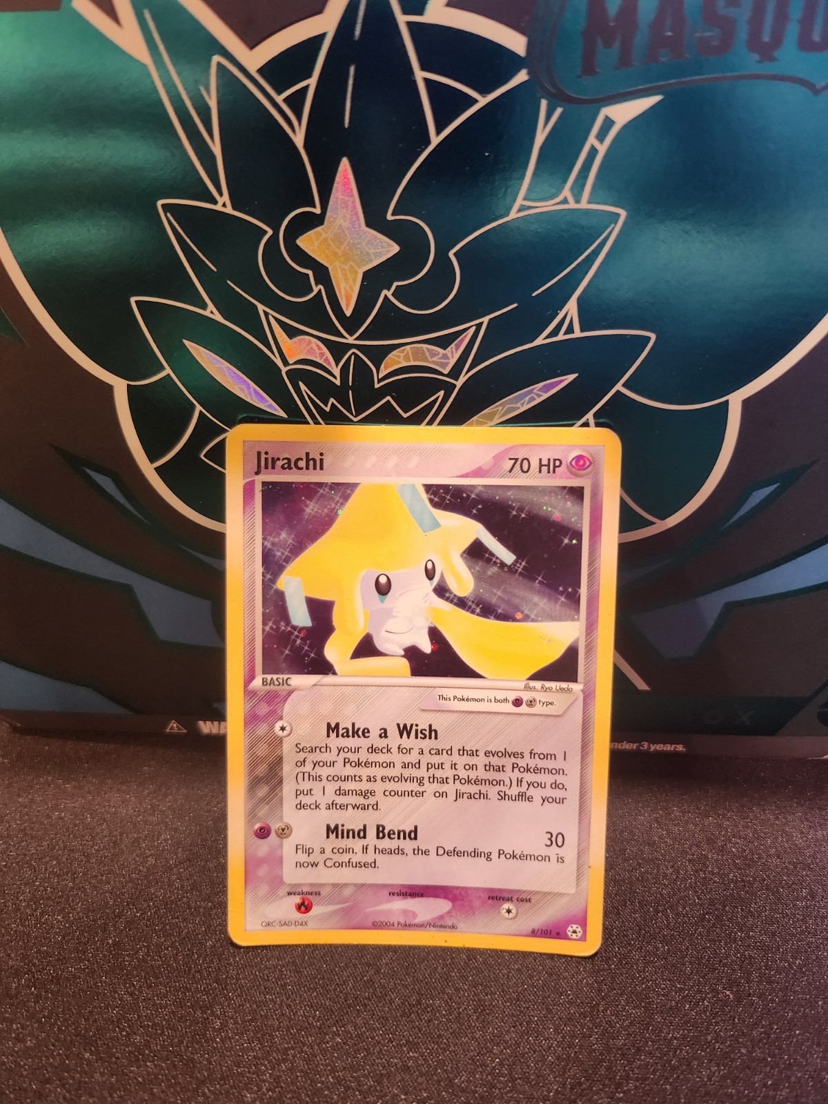 Pokemon Card - Jirachi - Ex Hidden Legends - Holo Rare - 8/101 