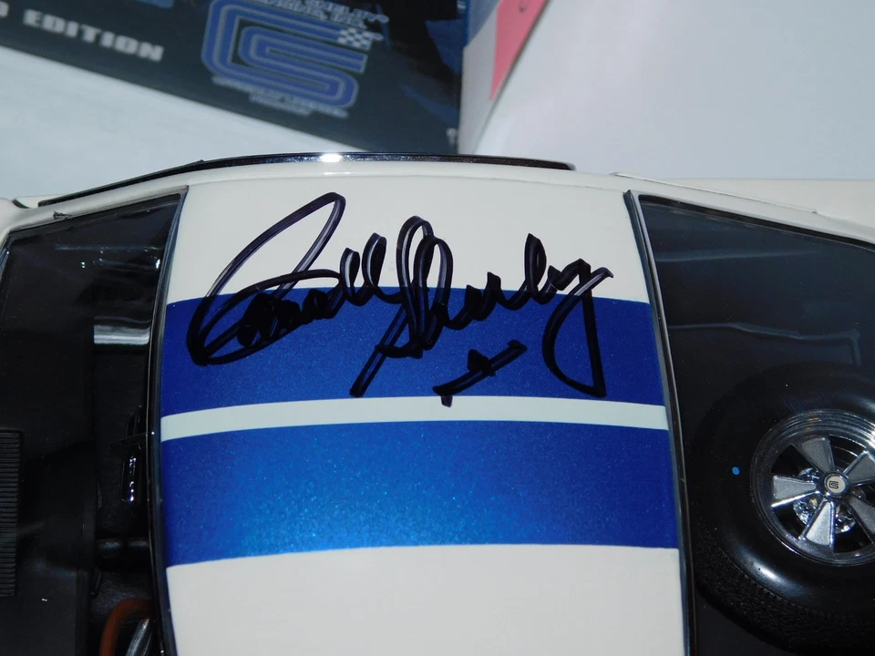 CARROL SHELBY SIGNED + COA - Lane Exact Details G.T. 350 1:18 DIECAST RARE HTF - Image 3 of 4