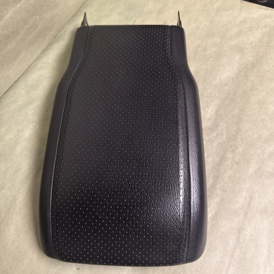 B#7 92-99 Mercedes Benz W140 Consola Apoyabrazos Caja Central S420 S500 S600 NEGRO * Foto 2 de 4