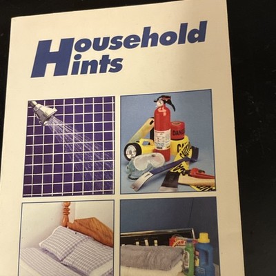 June King - Household Hints PB Guidebook, Housekeeping & Home Organization