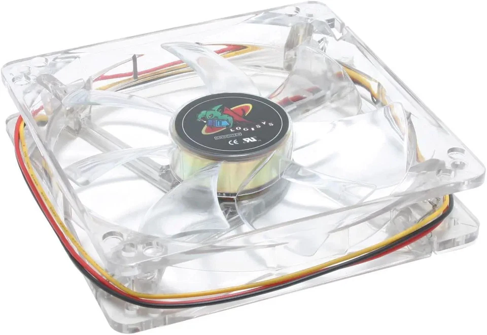 Logisys Premium Quad Green LED 120mm Case Fan CF120GN 6926969902527 - Image 3 of 4