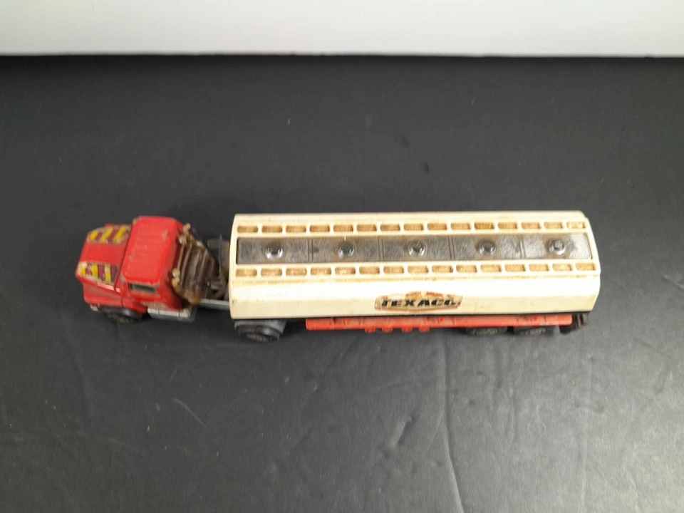 Lote de 7 Matchbox Super Kings de colección Ford Texaco, Team Honda, Peterbilt Police Foto 2 de 4