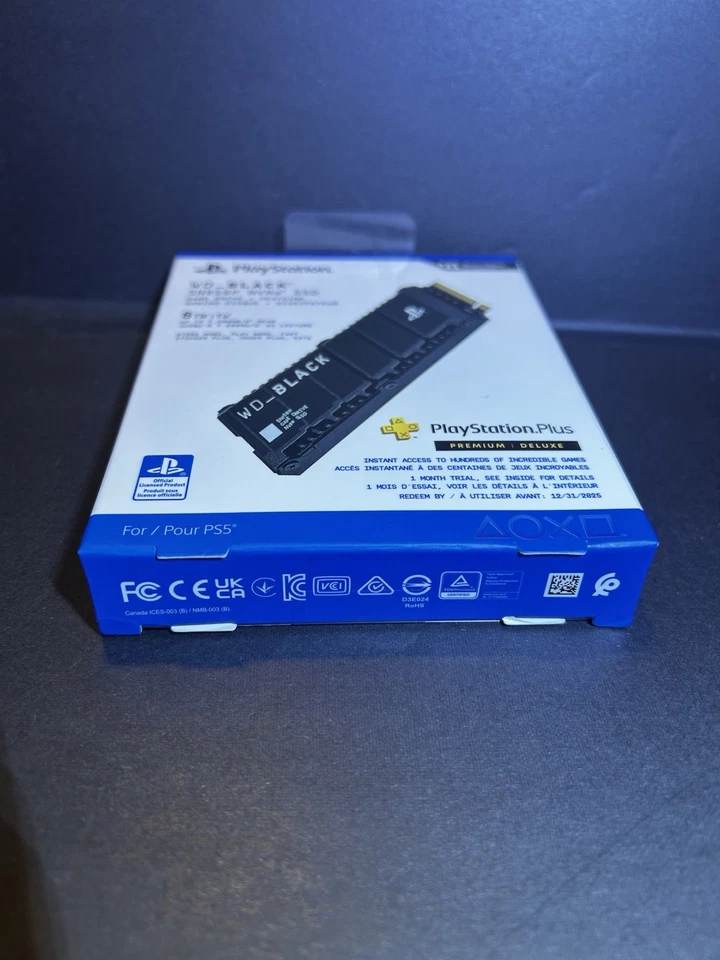 WD BLACK 8TB SN850P NVMe PCIE4.0 M.2 2280 SSD with heatsink WDBBYV0080BNC New - Image 3 of 3