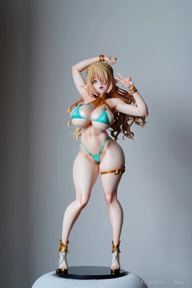 Figura Niña Anime PVC Vertex Elf Village 8th Tiana 5th Kukuru Cecil Mama 25 cm Foto 3 de 3