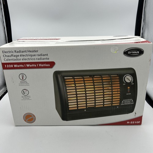 Optimus H-2210F Portable Electric 1320 Watt Radiant Heater Adjustable Temp - Picture 4 of 8