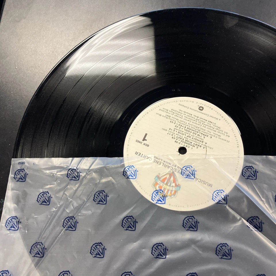 Carlene Carter Musical Shapes Vinyl LP Warner Bros. Records BSK 3465 1980 PROMO Foto 4 de 4