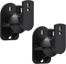 2 Pack Speaker Wall Mount Brackets,Universal Mount for Surround Sound Speakers..