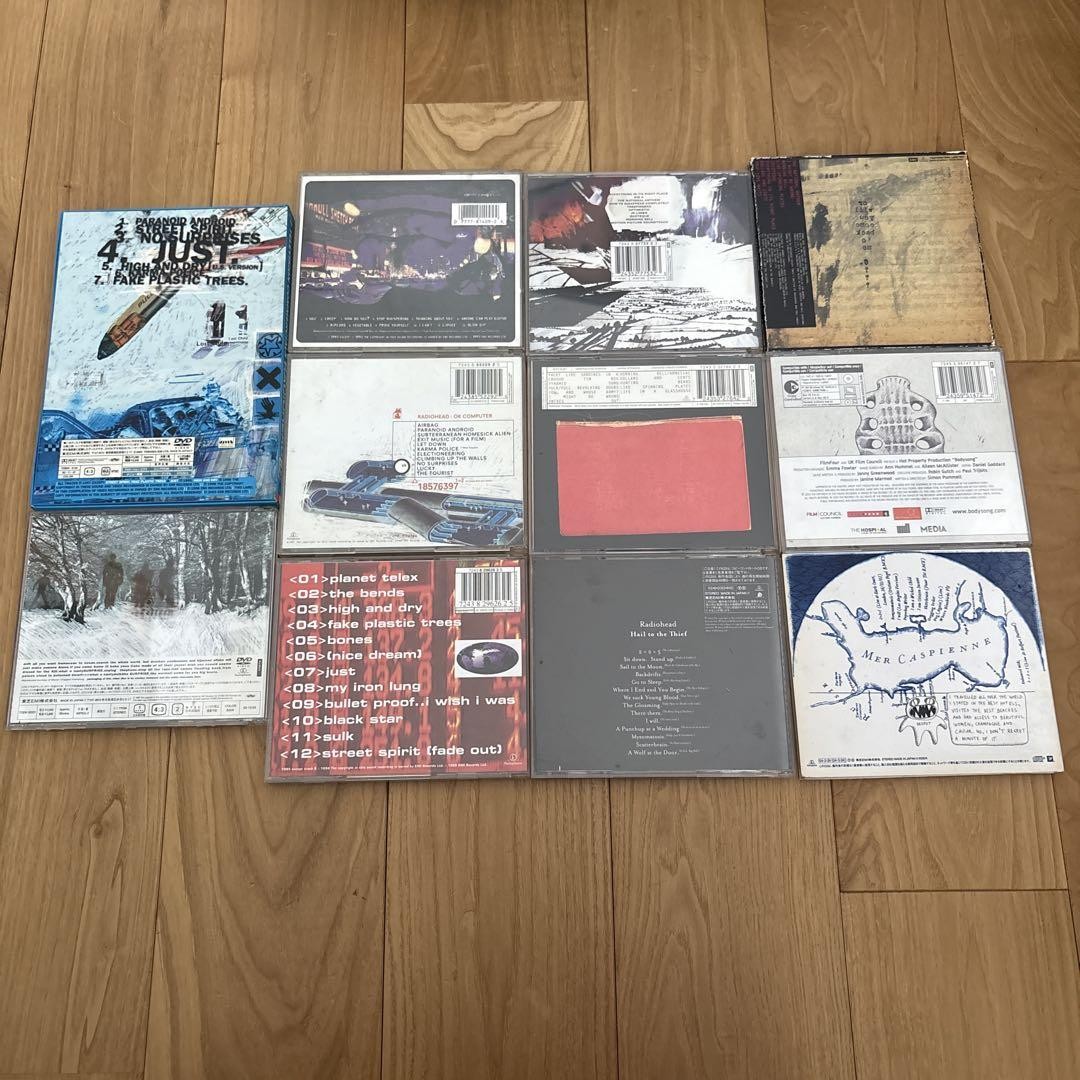 Radiohead Cd & Dvd Collection Music Album Box Set Audio