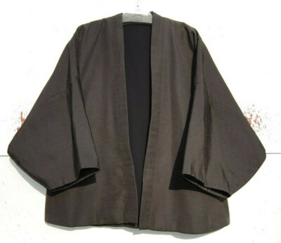 NEW Eskandar BITTER Silk Warrior Kimono Jacket Full Silk Lining (1) $3290