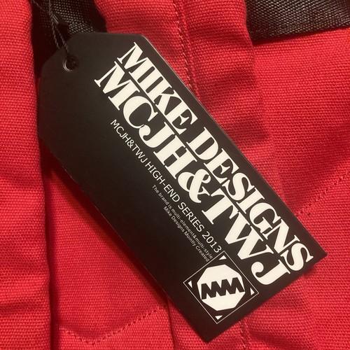 Mike Designs MCJH X TWJ Backpack Japan Designer Backpack Red Black - Picture 7 of 7