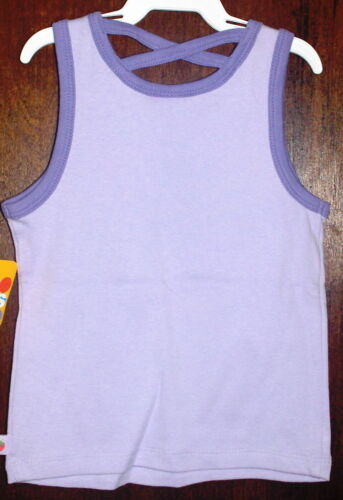 Camiseta sin mangas de lavanda para niñas Sears con calcomanía de fresas talla 3 para niños pequeños - Nueva con etiquetas - Imagen 2 de 2