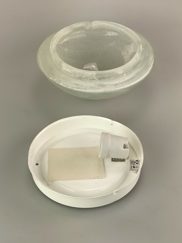 70s Peill & Putzler Plafoniere Ceiling Light Glass Space Design Lamp 70s - Picture 10 of 11