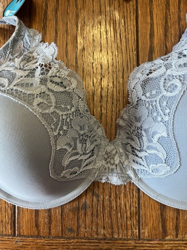 Bali One Smooth U Comfort Stretch Lace Underwire Bra 38C NWT - Picture 3 of 10