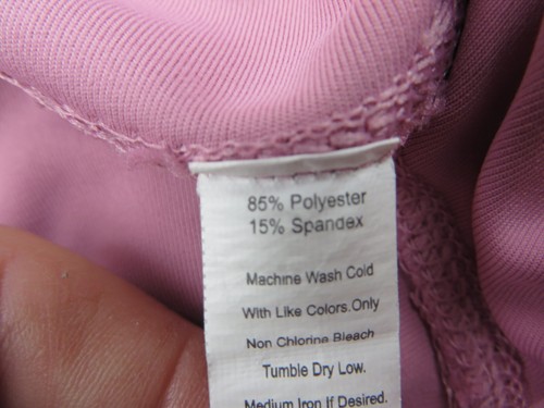 BEVERLY HILLS POLO CLUB PINK CROP HIGH WAIST TIGHTS SWEATSPANTS SIZE L - Picture 5 of 6
