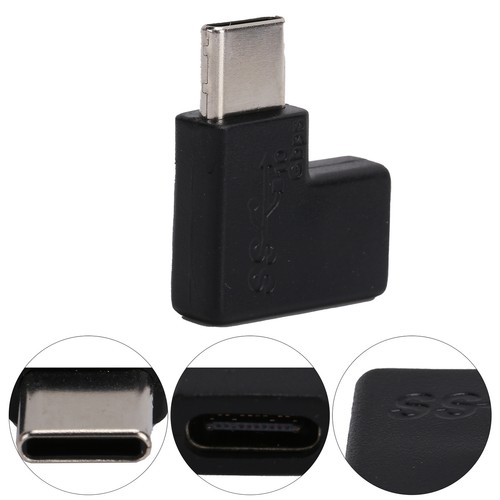 Mini Type-C Male To 90 Degree Type-C Female Adapter USB Extension Connector Fit - Bild 16 von 22