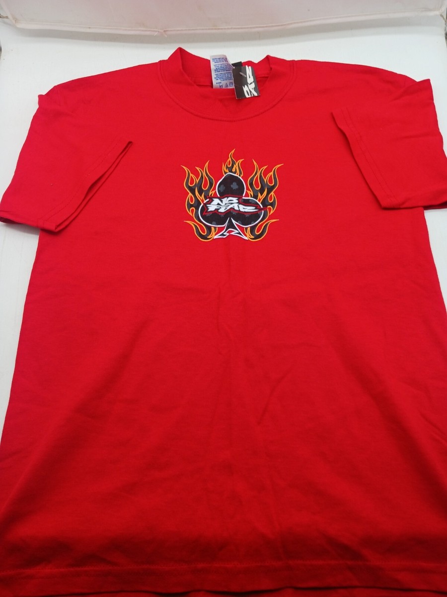 Vintage 90s No Fear Y2K Youth Large 23x17 T-Shirt Classic