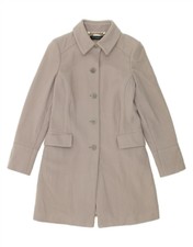 Guess By Marciano Womens Overcoat It 44 Medium Grey Wool Bu83
