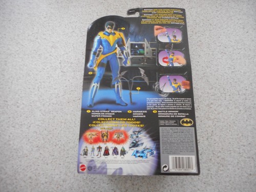 2004 MATTEL DC COMICS UNIVERSE BATMAN 6 INCH ACTION FIG SLING STRIKE NIGHTWING - Picture 8 of 11