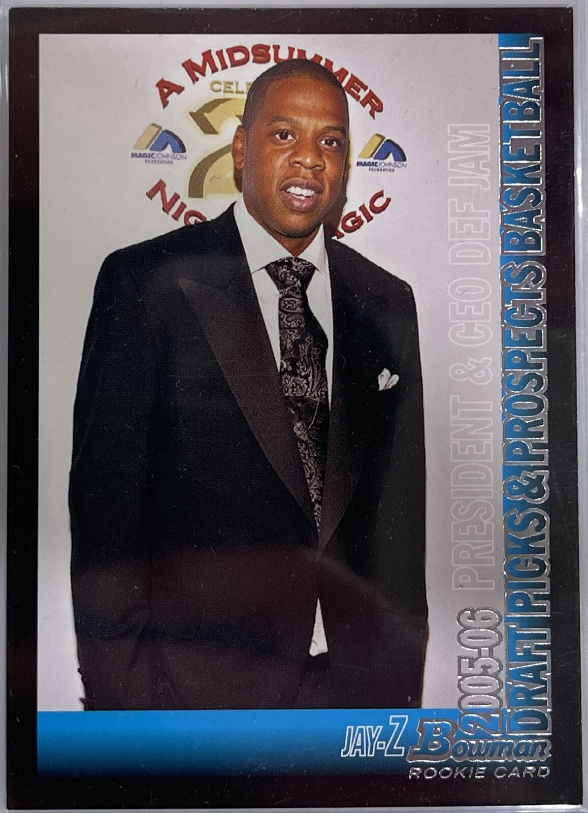 2005-06 Bowman Draft Picks & Prospects Jay-Z #151 Rookie Card RC NBA