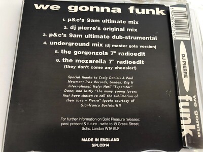 洋楽 DJ PIERRE we gonna funk CD D.J. Pierre – We Gonna Funk | Releases | Discogs