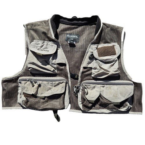 SIMMS Fishing Vest G3 Guide Vest, Size M, Stain Available | eBay