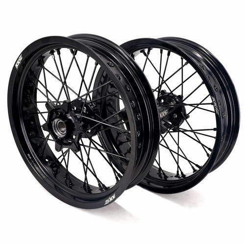 KKE 17'' Supermoto Wheels Rims Fit KTM EXC EXCF XCF XCW SX 125-530CC 2003-2025 - Picture 4 of 12